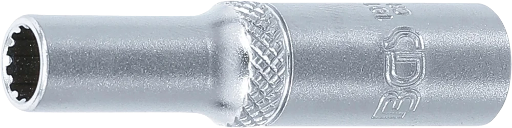 Dugókulcs - Gear Lock, mély | 6,3 mm (1/4") | 6 mm