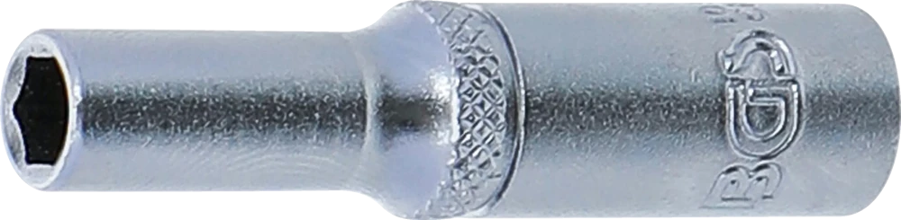 Dugókulcs, hatszögletű, mély | 6,3 mm (1/4") | 5,5 mm