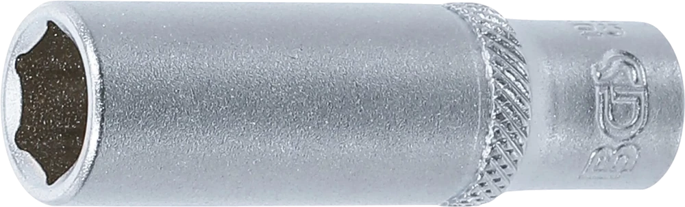 Dugókulcs, hatszögletű, mély | 6,3 mm (1/4") | 10 mm