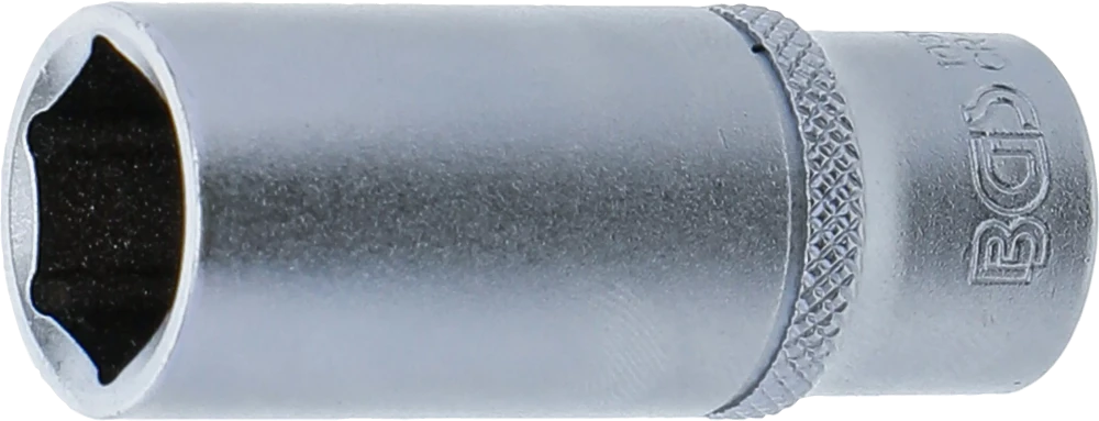 Dugókulcs, hatszögletű, mély | 6,3 mm (1/4") | 14 mm
