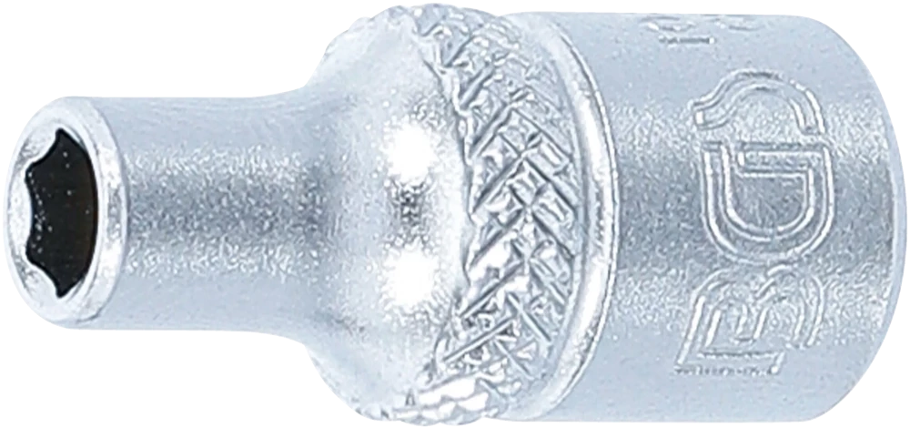 Dugókulcs, hatszögletű | 6,3 mm (1/4") | 5/32"