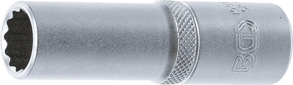 Dugókulcs, tizenkétszögletű, mély | 12,5 mm (1/2") | 14 mm