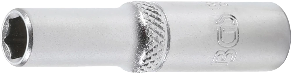 Dugókulcs, hatszögletű, mély | 6,3 mm (1/4") | 1/4"