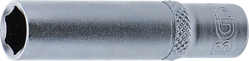 Dugókulcs, hatszögletű, mély | 6,3 mm (1/4") | 5/16"