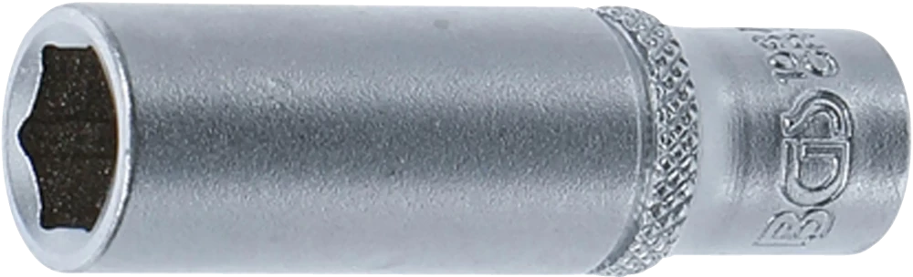 Dugókulcs, hatszögletű, mély | 6,3 mm (1/4") | 3/8"