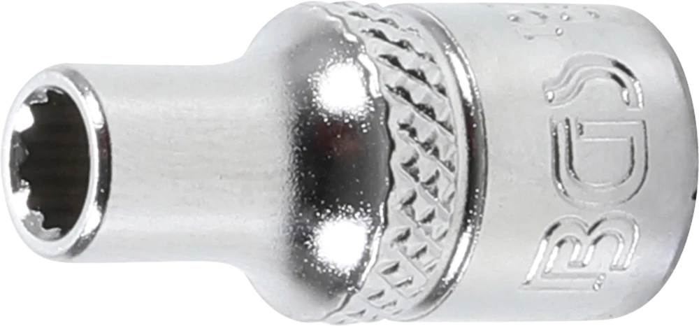 Dugókulcs, tizenkétszögletű | 6,3 mm (1/4") | 4,5 mm