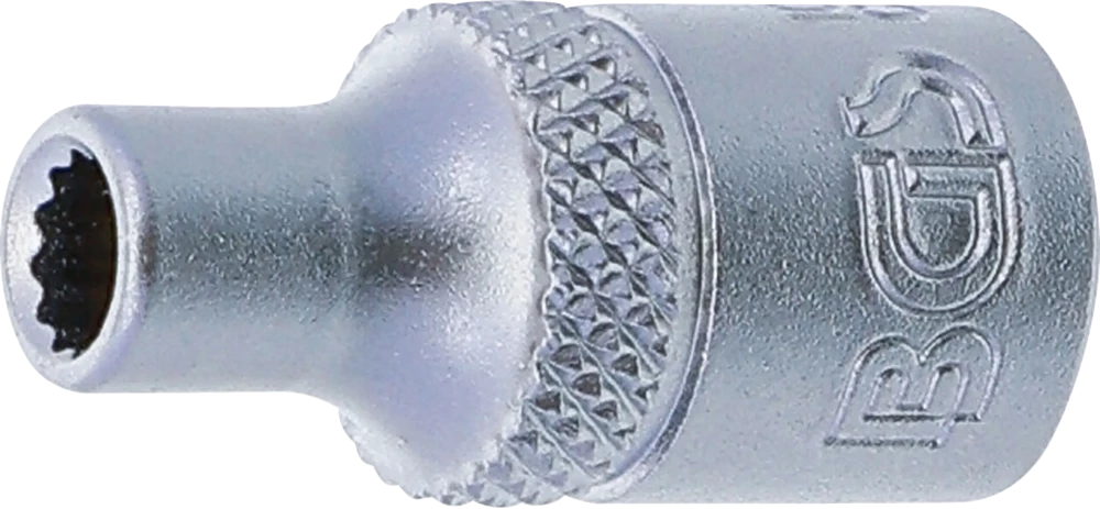 Dugókulcs, tizenkétszögletű | 6,3 mm (1/4") | 4 mm