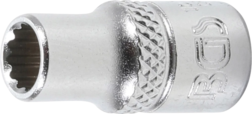 Dugókulcs, tizenkétszögletű | 6,3 mm (1/4") | 6 mm