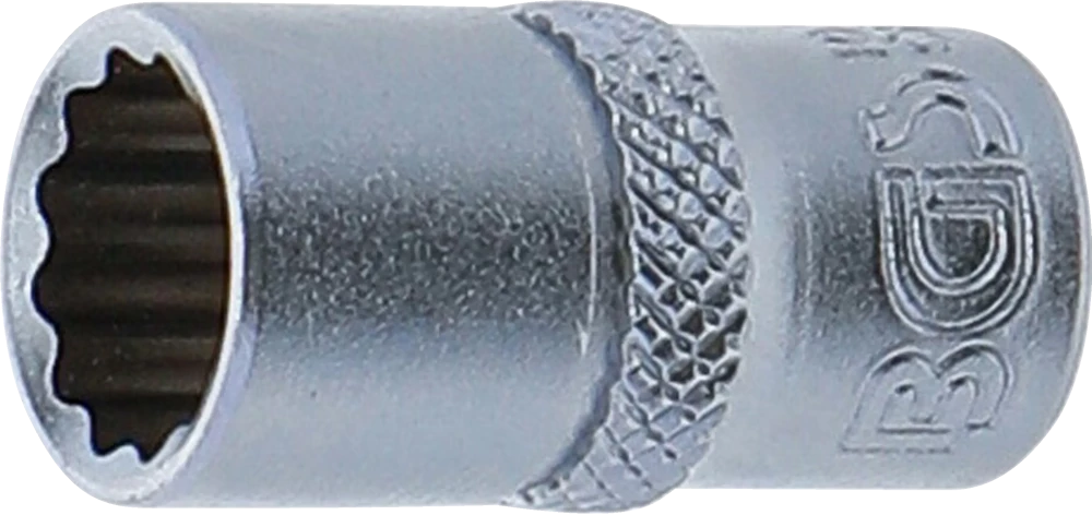 Dugókulcs, tizenkétszögletű | 6,3 mm (1/4") | 9 mm