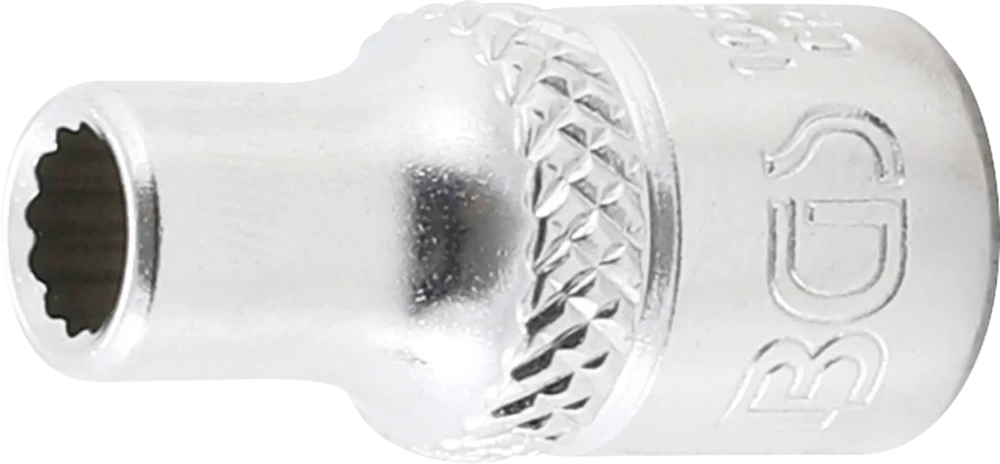 Dugókulcs, tizenkétszögletű | 6,3 mm (1/4") | 3/16"