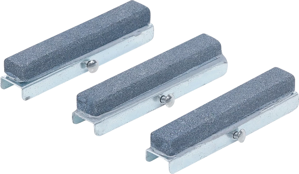 Tartalék szorítópofák honolószerszámhoz BGS 1156 | 50 mm-es pofák | K 220 | 3 darabos