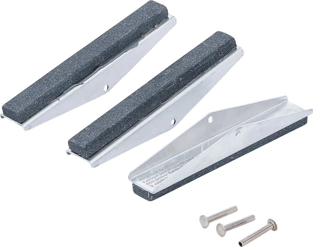 Tartalék szorítópofák honolószerszámhoz BGS 1157 | 100 mm-es pofák | K 180 | 3 darabos