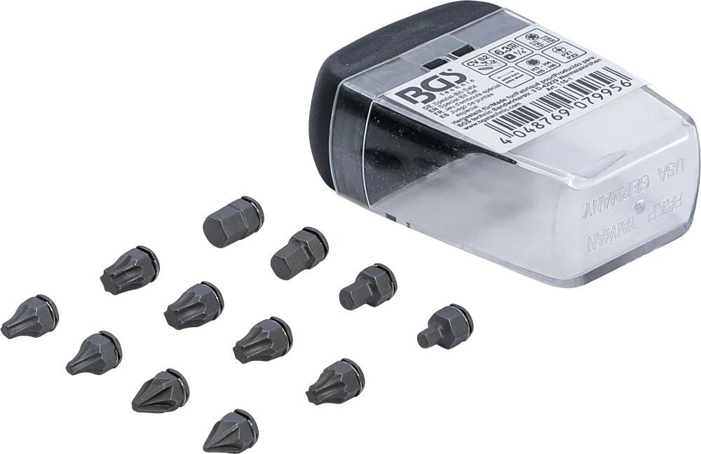 Speciális behajtófej készlet | belső hatszögletű 6,3 mm (1/4") | BGS 115