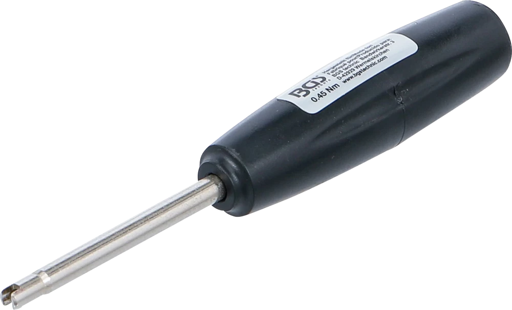 Nyomaték csavarhúzó szelepbetétekhez | 0,45 Nm