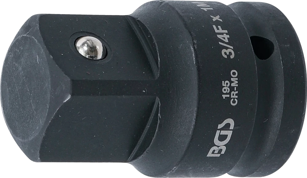 Levegős dugókulcs adapter | 20 mm (3/4") - 25 mm (1")
