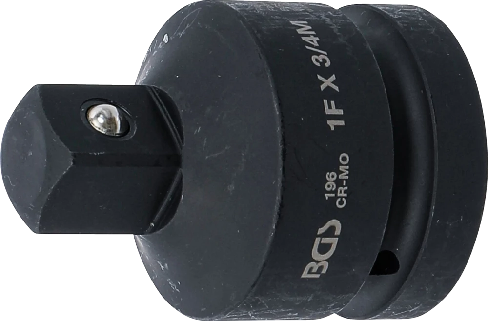 Levegős dugókulcs adapter | 25 mm (1") - 20 mm (3/4")