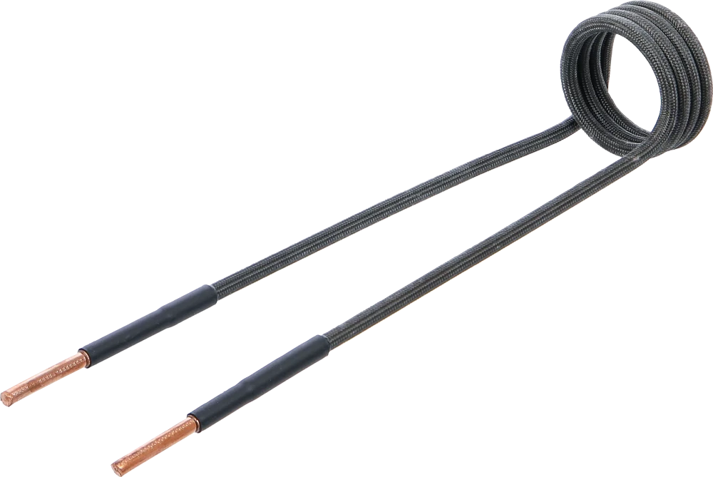 Indukciós tekercs indukciós fűtőkészülékhez | 32 mm | 90°-ban hajlított | a BGS 2169, 3391-hez