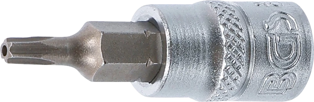 Behajtófej | 6,3 mm (1/4") | T-profil (Torx) T15 furattal