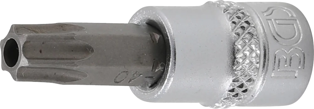 Behajtófej | 6,3 mm (1/4") | T-profil (Torx) T40 furattal