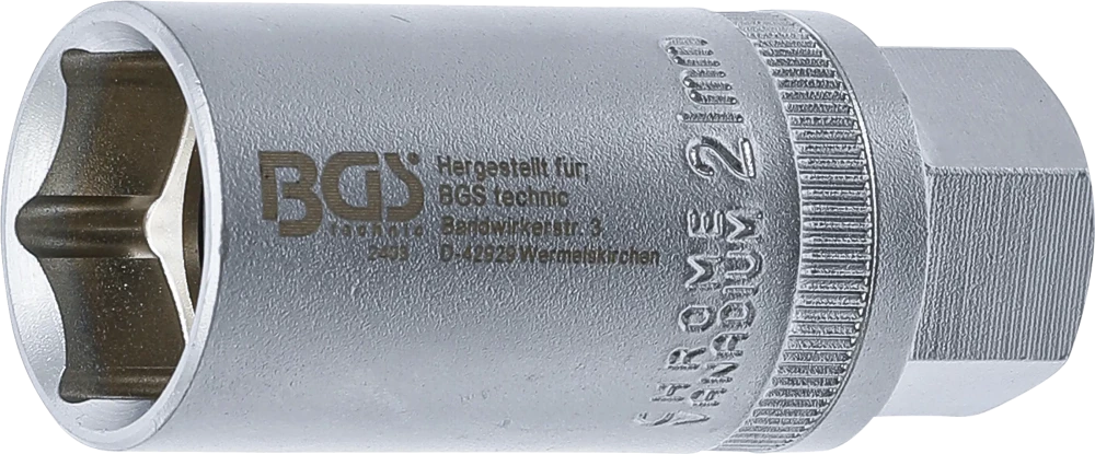 Gyújtógyertya kulcs, hatszögletű | 12,5 mm (1/2") | 21 mm