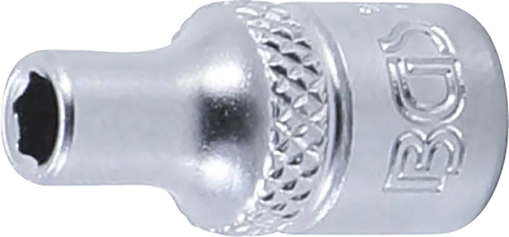 Dugókulcs, hatszögletű | 6,3 mm (1/4") | 4 mm