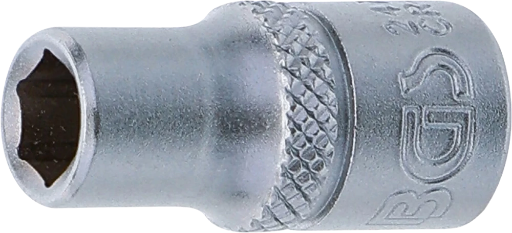 Dugókulcs, hatszögletű | 6,3 mm (1/4") | 6 mm