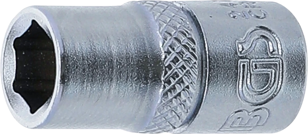 Dugókulcs, hatszögletű | 6,3 mm (1/4") | 7 mm