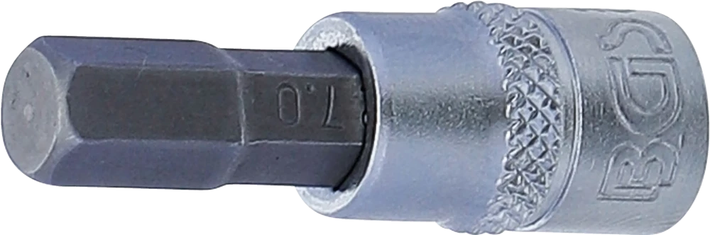 Behajtófej | 6,3 mm (1/4") | Belső hatszögletű 7 mm