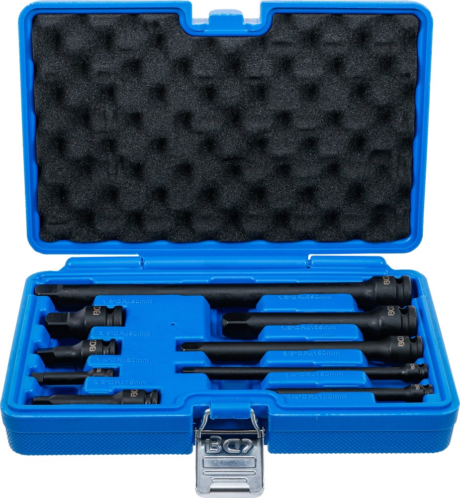 BGS 2245 Dopsleutelset zeskant | 6,3 mm (1/4) / 10 mm (3/8) / 12,5 mm (1/2) | inches | 192-dlg - Inch maten