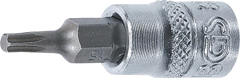 Behajtófej | 6,3 mm (1/4") | T-profil (Torx) T15