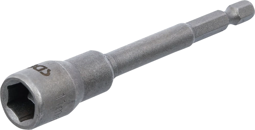 Dugókulcs, hatszögletű, extra hosszú | Fúrógép | Külső hatszögletű 6,3 mm (1/4") | 11 mm