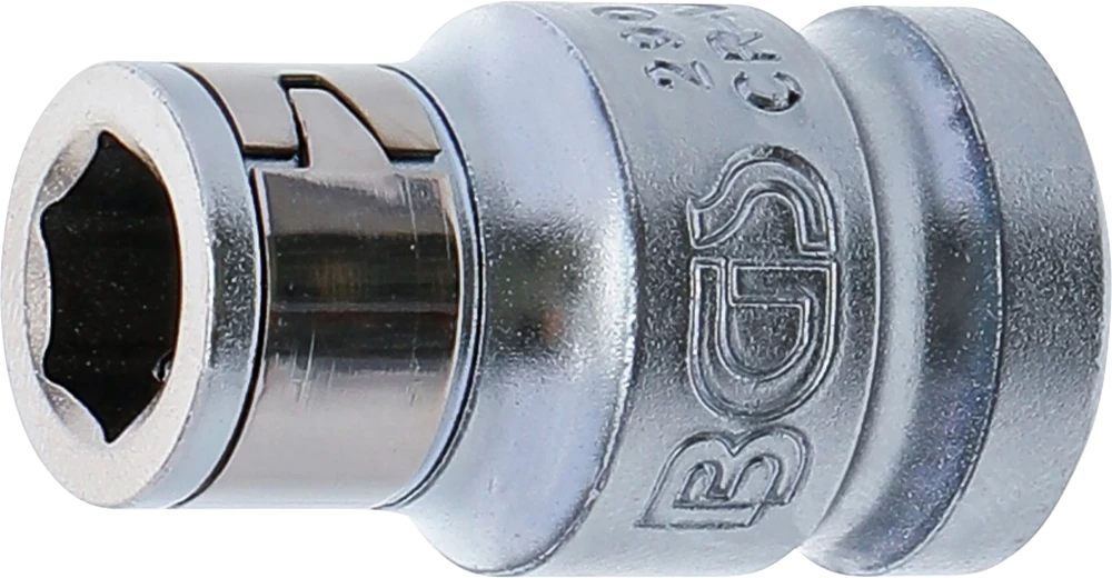 Golyós behajtófej-adapter | Belső négyszögletű kulcsnyílású elem 12,5 mm (1/2") | Belső hatszögletű 10 mm (3/8")