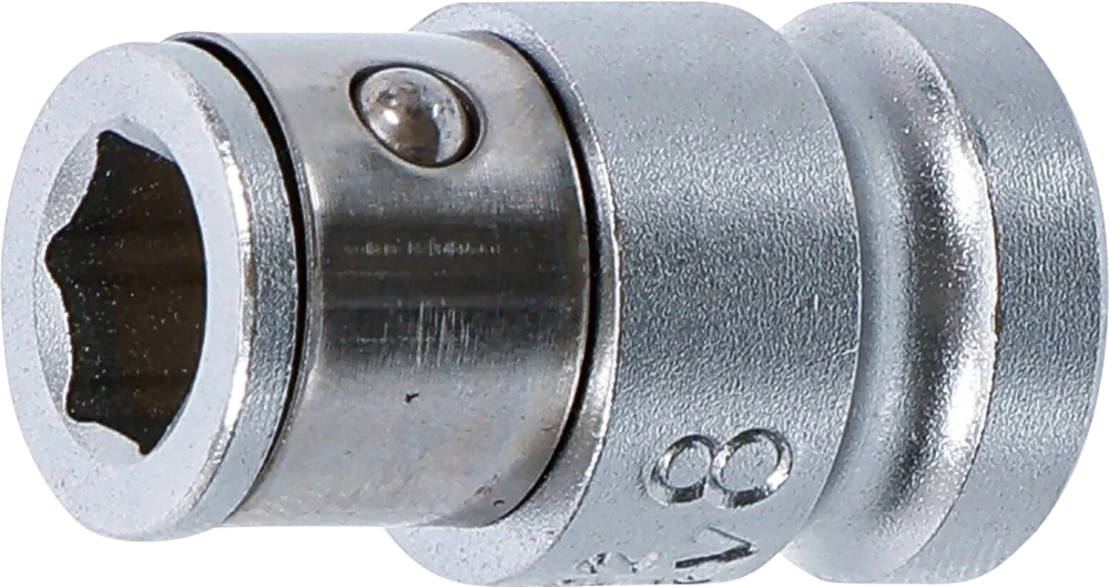 Golyós behajtófej-adapter | Belső négyszögletű kulcsnyílású elem 10 mm (3/8") | Belső hatszögletű 8 mm (5/16")