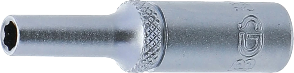 Dugókulcs, Super Lock, mély | 6,3 mm (1/4") | 4 mm