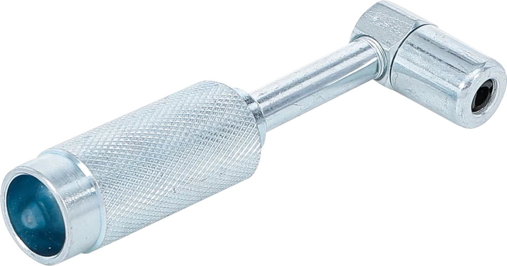 Kenőanyag feltét zsírzópréshez | 90° hajlított