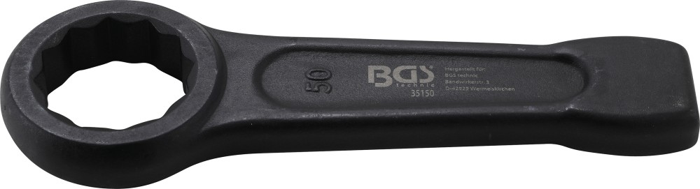 Schlag 01483 Chiave Ad Anello A Percussione 50mm – Per Serraggi Pesanti, Lunga 255mm, Anello 26,3mm