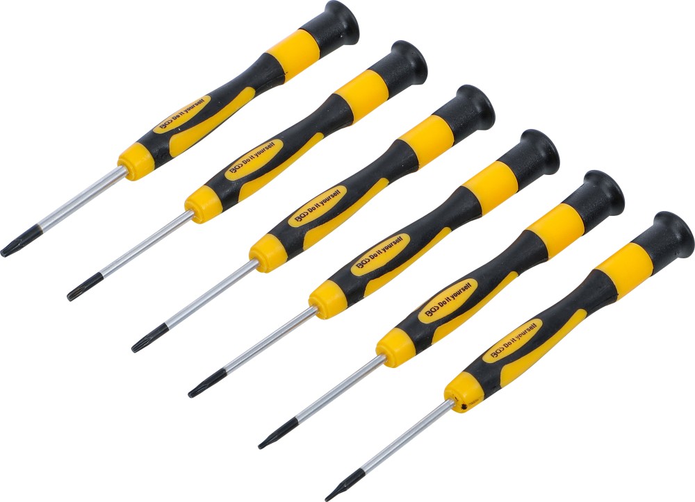 6-teiliges Feinmechanik-Schraubenzieher-Set – Mini-Torx, Ideal Für Uhren, Brillen & Co. Präzisions Schraubendreher Set 6tlg
