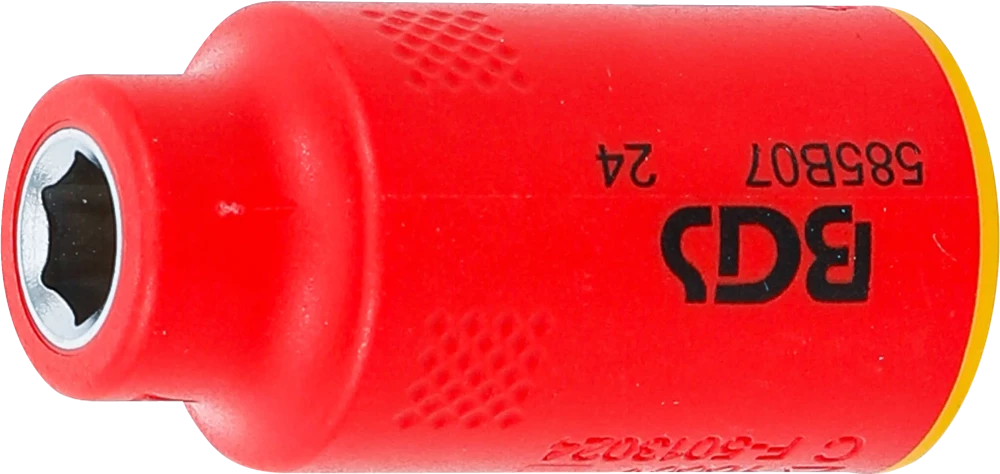 VDE dugókulcs hatszögletű | 10 mm (3/8") | 7 mm
