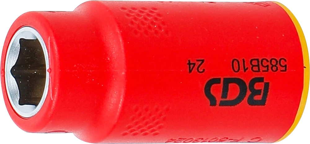VDE dugókulcs hatszögletű | 10 mm (3/8") | 10 mm