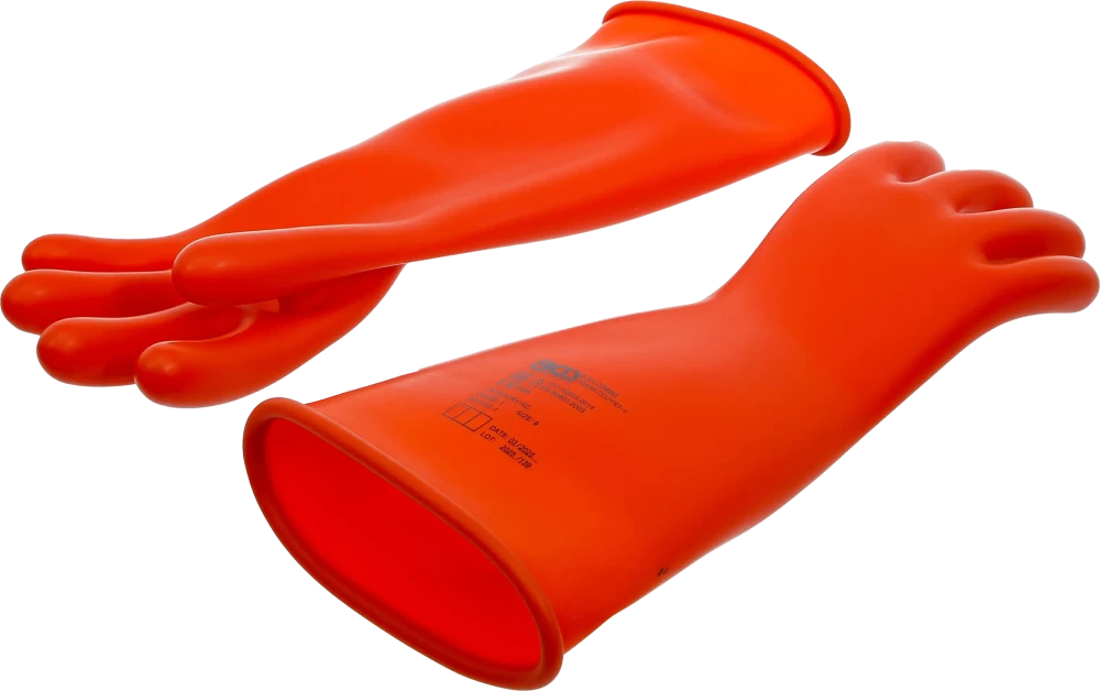 Villanyszerelő védőkesztyű | természetes latex szigetelő védelemmel | Méret 9 (L)