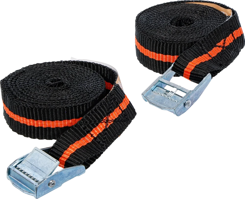 Rakományrögzítő hevederkészlet gyorszárral | 2,5 m x 25 mm | 2 darabos
