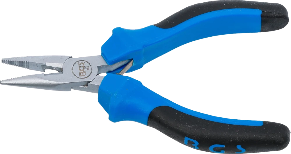 Elektronikai csípőfogó | egyenes | rugóval | 130 mm