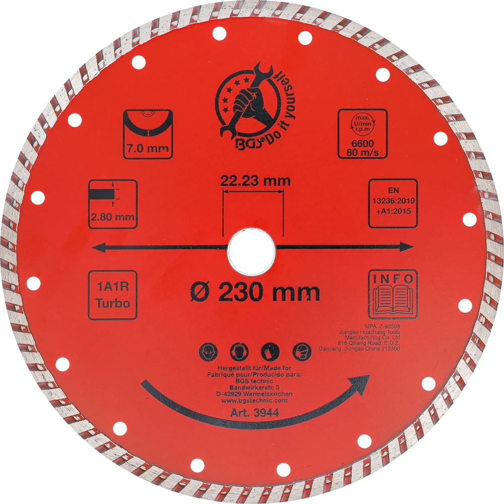 Turbo-vágókorong | Ø 230 mm
