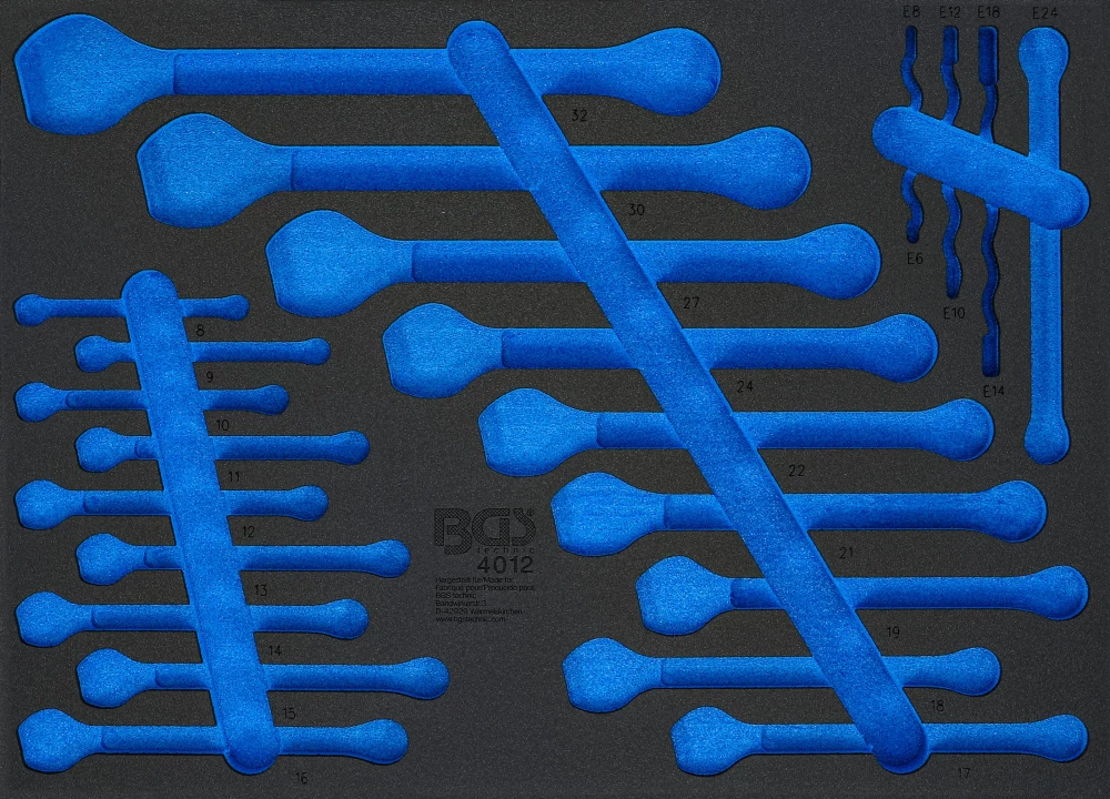 Műhelykocsi-betét 3/3 | üres | a BGS 4012-hez