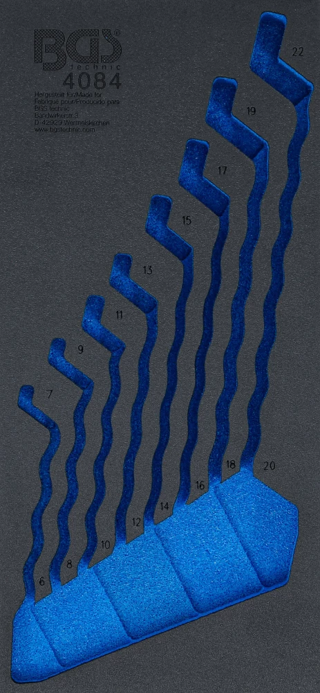 Műhelykocsi-betét 1/3 | üres | a BGS 4084-hez