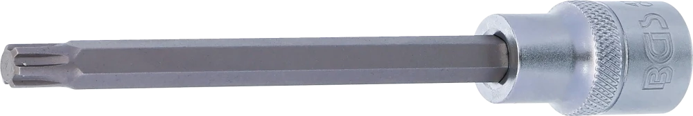 Behajtófej | Hossz 140 mm | 12,5 mm (1/2") | Ékprofil (RIBE) M8