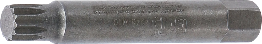 Behajtófej | Hossz 75 mm | Külső hatszögletű 12,5 mm (1/2") | (XZN) M10