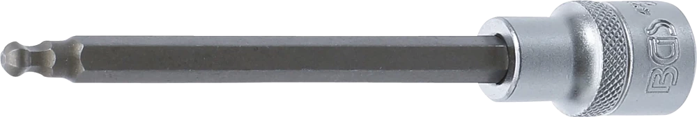 Behajtófej | Hossz 140 mm | 12,5 mm (1/2") | Belső hatszögletű gömbfejes 6 mm