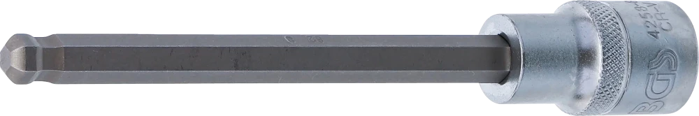 Behajtófej | Hossz 140 mm | 12,5 mm (1/2") | Belső hatszögletű gömbfejes 8 mm