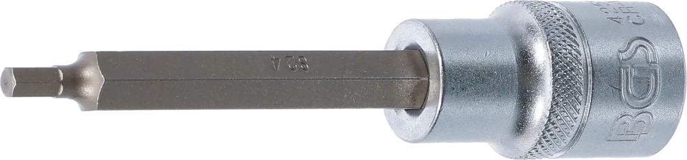 Behajtófej | Hossz 100 mm | 12,5 mm (1/2") | Belső hatszögletű 4 mm